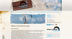 Desktop Screenshot of kiteschule-leipzig.de